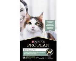 Pro Plan LiveClear Sterilised Adult - Kattenvoer Droogvoer - Kalkoen - 7kg