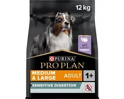 PURINA® PRO PLAN® Graanvrij Sensitive Digestion Adult - Hondenvoer - Kalkoen - 12 kg