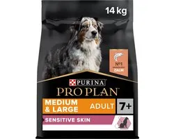 PURINA® PRO PLAN® Sensitive Skin Senior (7+) - Hondenvoer - Zalm - 14 kg