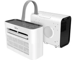 Qlima MS-AC 5001 Split unit airconditioner - mini-split airco - Wit/Zwart - Caravan Airco - Ideaal om kleinere ruimte snel koel te krijgen
