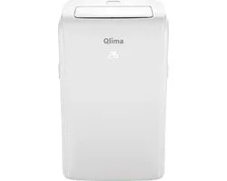 Qlima P 528 - Mobiele airco - 3-in-1 functie - Inclusief Wifi - Geschikt voor Ontvochtiging - 2700 Watt