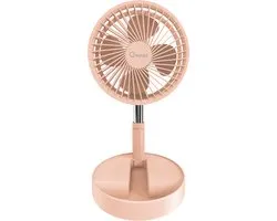 Qware - Portable Mini Desk Fan - Pink