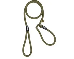 Rebel Petz Hondenriem - Trainingslijn - Leger Groen - L - 12 mm x 140 cm