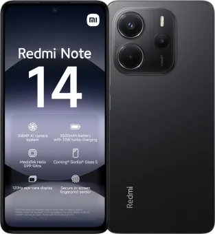 Redmi Note 14 256GB Zwart 4G