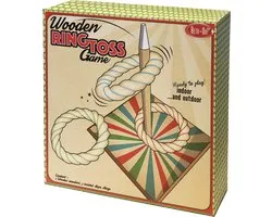 Retr-Oh Ringwerpen / Houten ring werpen speelgoed gooi spel / oud hollandse spelletjes