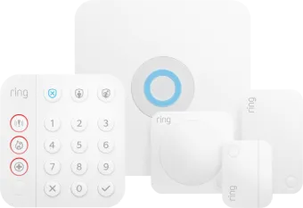 Ring Alarmsysteem met 1 magneetcontact en 1 bewegingssensor