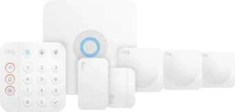 Ring Alarmsysteem met 1 magneetcontacten en 3 bewegingssensoren