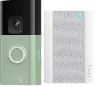 Ring Battery Video Doorbell Pro + Chime + Voorpaneel Groen