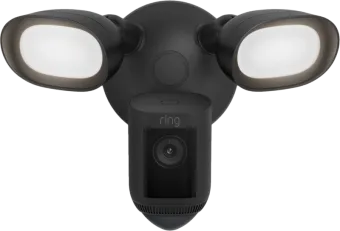Ring Floodlight Cam Wired Pro Zwart