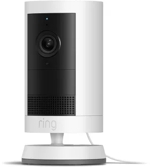 Ring Outdoor Cam Plus Plug In Wit