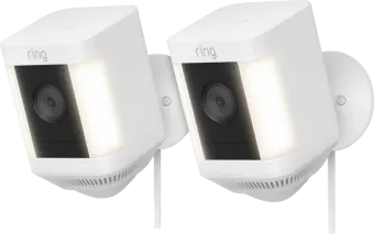 Ring Spotlight Cam Plus - Plug In - Wit - 2-pack