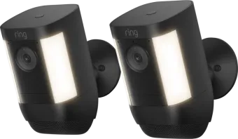 Ring Spotlight Cam Pro - Battery - Zwart - 2-pack