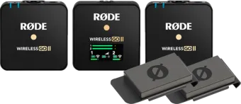 Rode Wireless Go II + Rode FlexClip Go (2x)