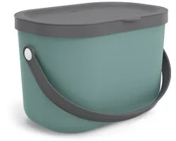 Rotho Albula afvalscheiders - GFT afvalbak - 3,2L - gerecycled materiaal - groen