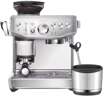 Sage Barista Express Impress Brushed Stainless Steel + uitklopbak