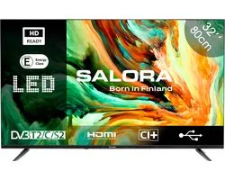 Salora LEDTV32 - Led TV - 32 Inch - HD - TV 32 Inch - TV - Zwart - Non-smart tv