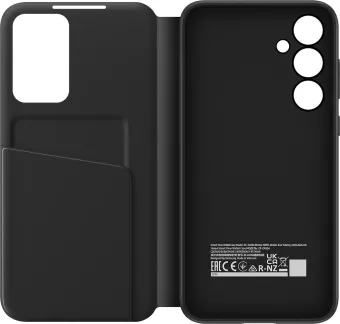 Samsung Galaxy A35 Smart View Book Case Zwart Samsung Galaxy A35 Smart View Book Case Zwart