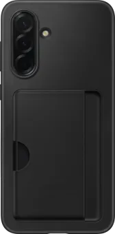Samsung Galaxy A36 Card Slot Back Cover Zwart