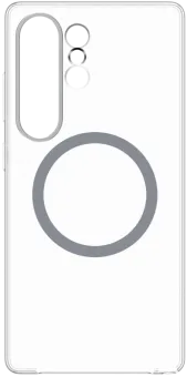 Samsung Galaxy S25 Ultra Back Cover met Magneet Transparant