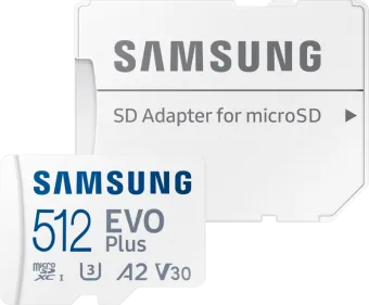 Samsung MicroSDXC EVO Plus (2024) 512GB 160MB/s