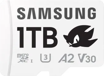 Samsung MicroSDXC PRO Plus 1TB Sonic the Hedgehog Samsung MicroSDXC PRO Plus 1TB Sonic the Hedgehog