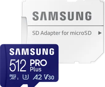 Samsung MicroSDXC PRO Plus 512GB 180MB/s