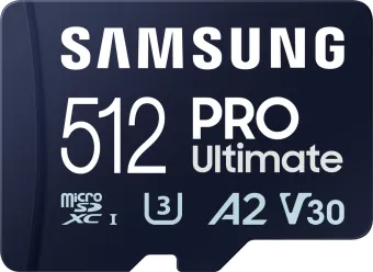 Samsung MicroSDXC PRO Ultimate 512 GB 200MB/s Samsung MicroSDXC PRO Ultimate 512 GB 200MB/s