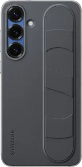 Samsung S25 Plus Standing Grip Back Cover Zwart