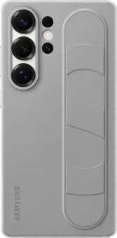 Samsung S25 Ultra Standing Grip Back Cover Grijs
