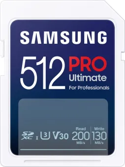 Samsung SDXC PRO Ultimate 512GB 200MB/s Samsung SDXC PRO Ultimate 512GB 200MB/s