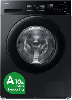 Samsung WW1UDG5B25AB - 11kg Wasmachine - 5000 series - 10% zuiniger dan energielabel A Samsung WW1UDG5B25AB - 11kg Wasmachine - 5000 series - 10% zuiniger dan energielabel A