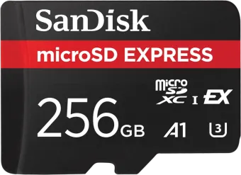 SanDisk MicroSD Express Card 256GB 650MB/s