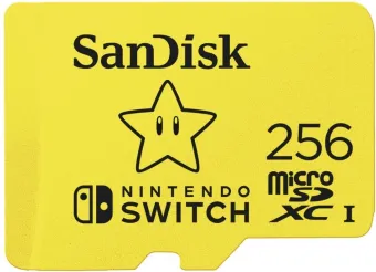 SanDisk MicroSDXC Extreme Gaming 256GB (Nintendo licensed) SanDisk MicroSDXC Extreme Gaming 256GB (Nintendo licensed)