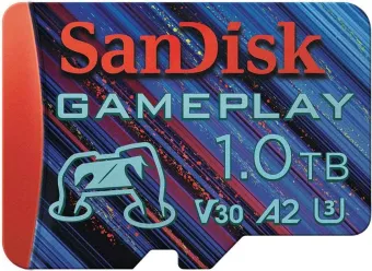 SanDisk MicroSDXC Gameplay 1TB 190MB/s SanDisk MicroSDXC Gameplay 1TB 190MB/s