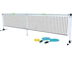 Scatch Tennisset - 1 Net - 2 Rackets - 2 Ballen - 245 x 30 x 63 cm