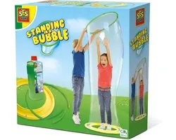 SES - Staan in een Mega bubble - bellenblaas - met opblaasbare sta ring, bubble ring en bellenblaassop