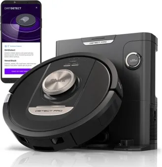 Shark PowerDetect Robotstofzuiger met Leeg/Laadstation - Uitgebreide 360deg Laser Navigatie - Met App en Anti-Geurtechnologie - Voor Huisdieren - RV2820VEEU Shark PowerDetect Robotstofzuiger met Leeg/Laadstation - Uitgebreide 360deg Laser Navigatie - Met App en Anti-Geurtechnologie - Voor Huisdieren - RV2820VEEU