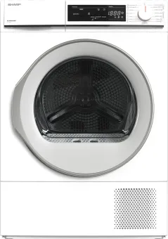 Sharp KDNHA8S6GW21BX warmtepompdroger Newline 8kg A++ Sharp KDNHA8S6GW21BX warmtepompdroger Newline 8kg A++