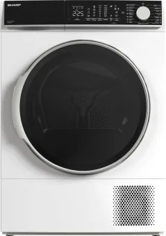 Sharp KDNL2S9W2BE - warmtepomp droger - 12KG - energie klasse A++ - WIT Sharp KDNL2S9W2BE - warmtepomp droger - 12KG - energie klasse A++ - WIT