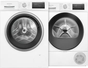 Siemens WM14N208NL + Siemens WT45H20ONL