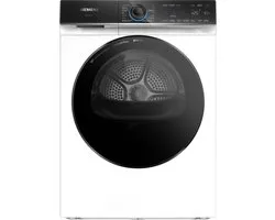 Siemens WR47B2C0FG - iQ700 - Wasdroger - Warmtepompdroger - 9 kg - Energielabel A - smartFinish: vermindert kreukels tot 50% - Zelfreinigende condensor blijvend energiezuinig