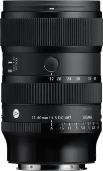 Sigma 17-40mm f/1.8 DC Art Canon RF-mount