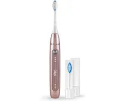 Silk'n SonicYou Elektrische Tandenborstel Geschenkset - met 2 opzetborstels en 2 beschermkapjes - Cadeau-idee - Roze