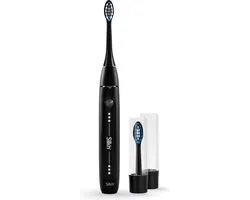 Silk'n SonicYou Elektrische tandenborstel Geschenkset - met 2 opzetborstels en 2 beschermkapjes - Cadeau-idee - Mat zwart