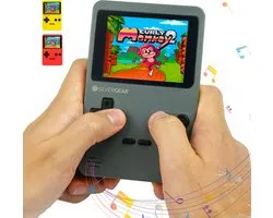 Silvergear Retro Game Console - Spelcomputer voor Kinderen - 240 Klassieke Spelletjes - Game - Grijs