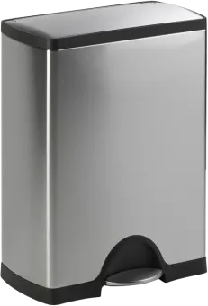 Simplehuman Rectangular Classic GFT 30 + 16 Liter Rvs