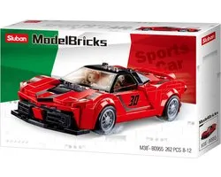 Sluban Italiaanse Supercar Rood