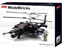Sluban Model Bricks - Gevechts Helicopter