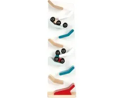Small Foot - Houten Autobaan Toren met Auto's, 3dlg.