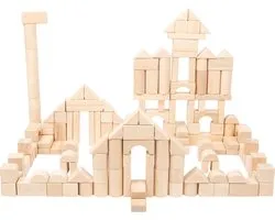 Small Foot - Houten Bouwblokken Natuurlijk, 200dlg.